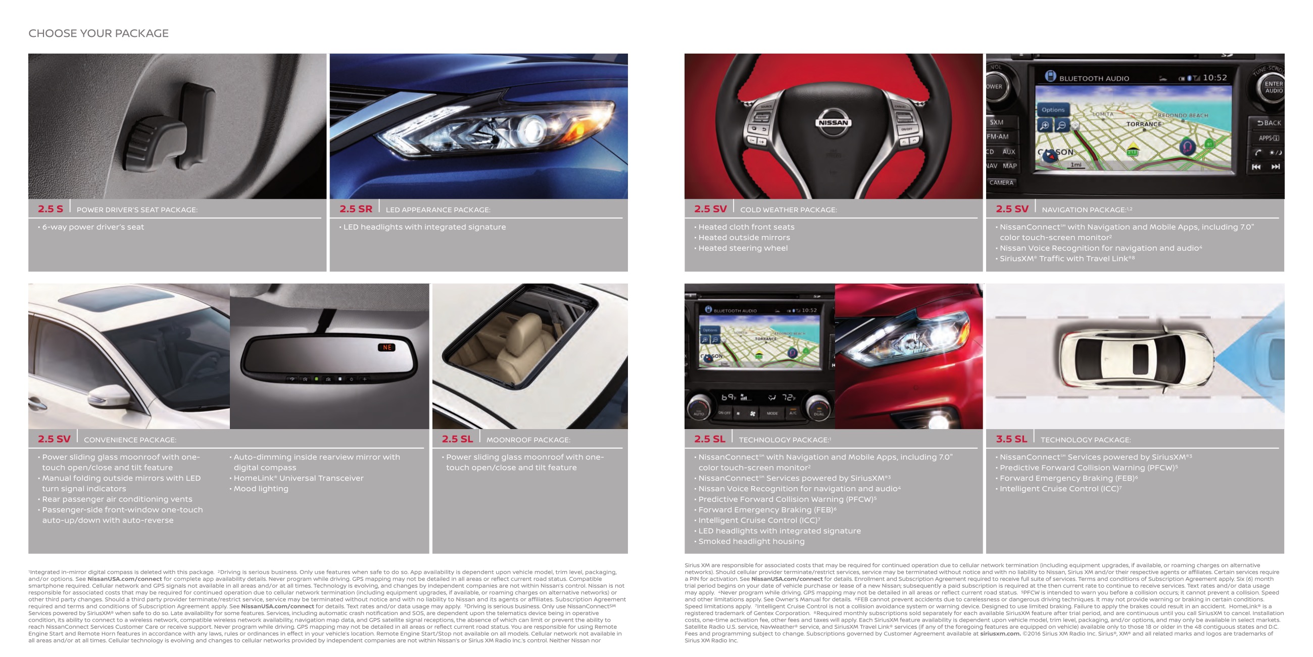 2017 Nissan Altima Brochure Page 6